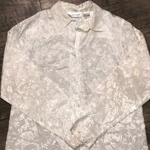 White “Silky” blouse